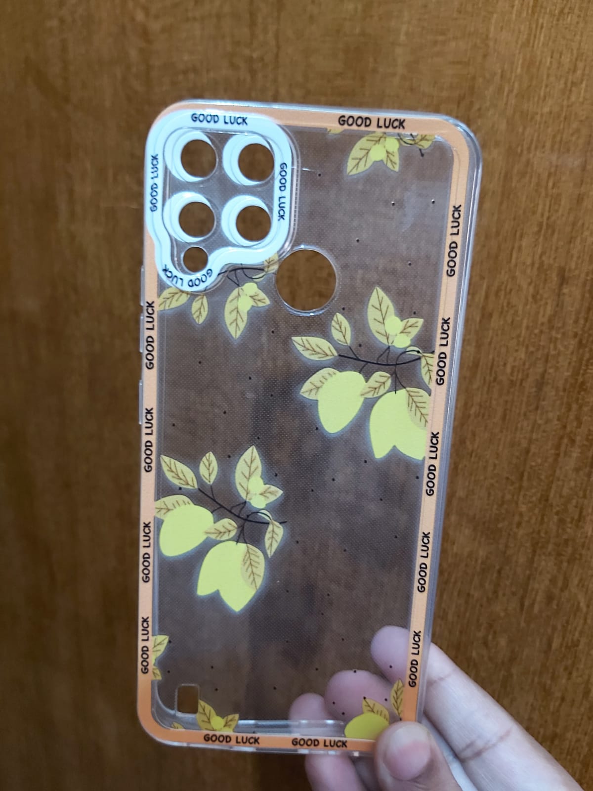 Picture of Love Bracelet case for Realme C21y Back Cover Bauhinia Flower Case  Realme C21