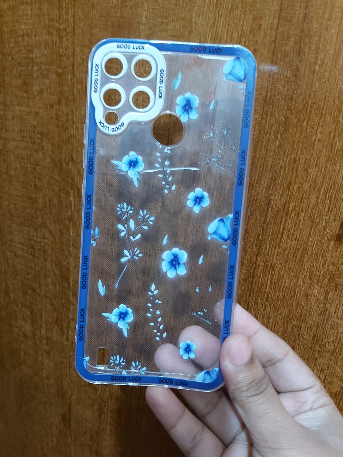 Picture of Love Bracelet case for Realme C21y Back Cover Bauhinia Flower Case  Realme C21