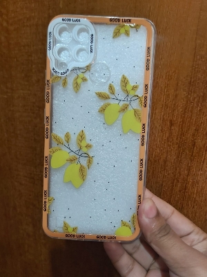 Picture of Love Bracelet case for Realme C21y Back Cover Bauhinia Flower Case  Realme C21