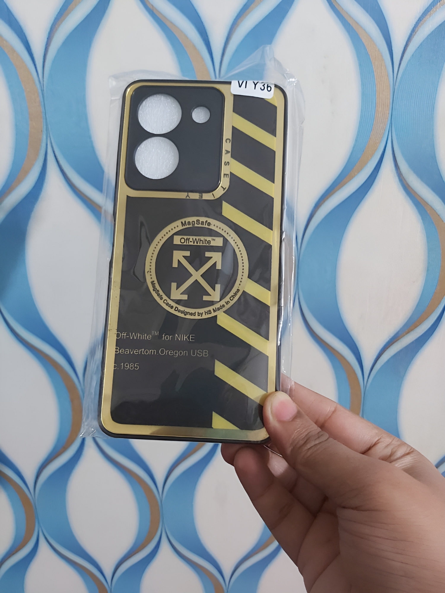 Picture of For Vivo  Shockproof Transparent Liquid Crystal Designer Long Time Soft Premium Protective Back Cover for