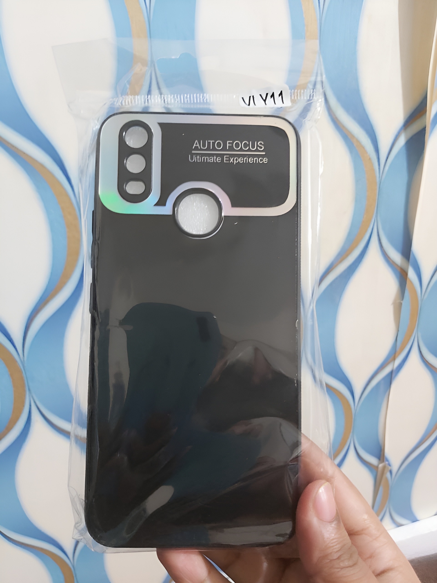 Picture of For Vivo Y11  Crystal Designer Long Time Soft Premium Protective Back Cover for