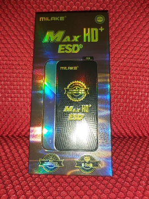 Picture of FOr Tecno Spark  9t OG SUPPER PREMIUM  LARGEST  Rinbo Tempered Glass Screen Protector  wipes free