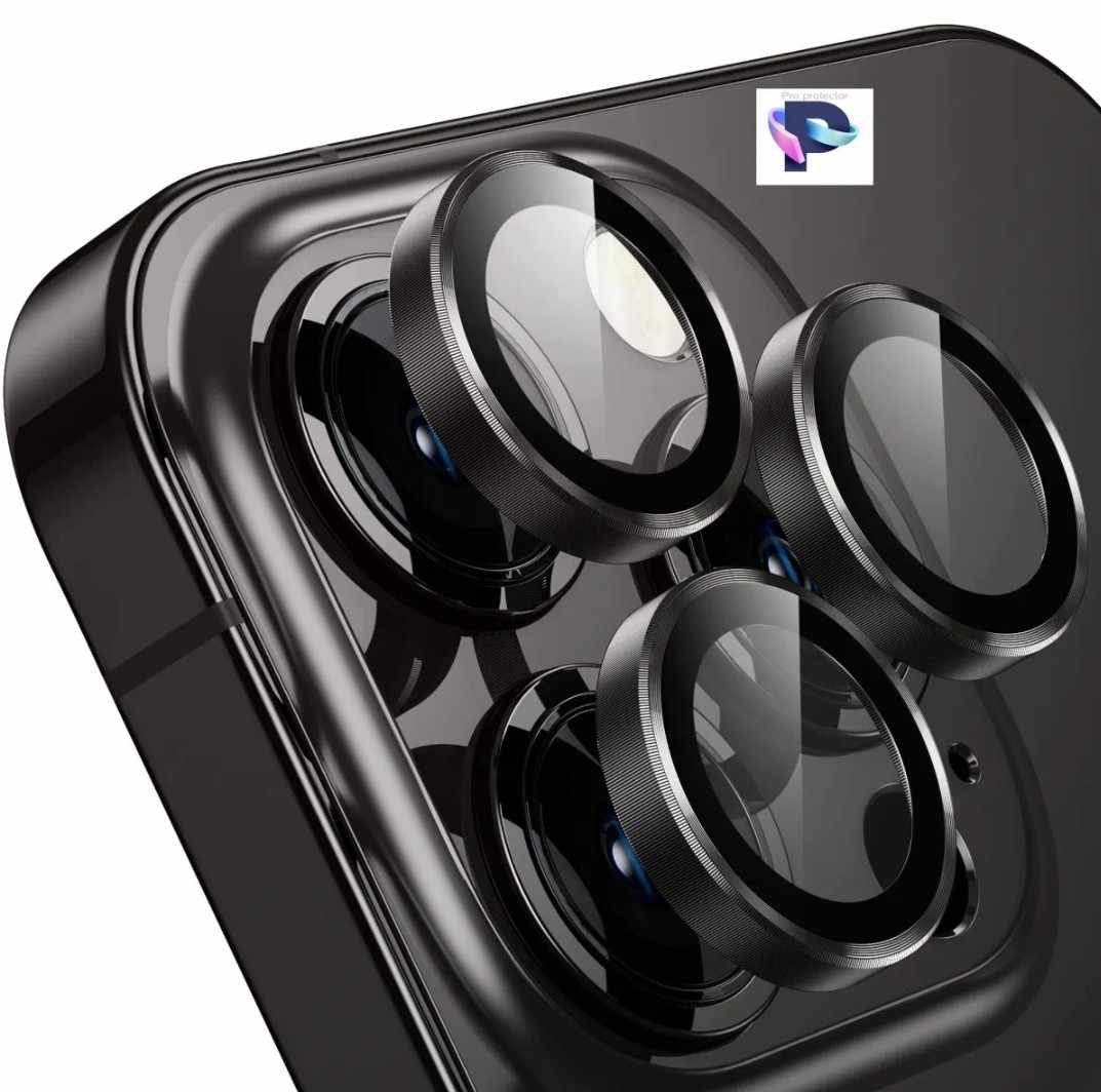 Picture of For Apple iPhone 14 Pro/iPhone 14 Pro Max Ultra-thin Aviation Alloy Camera Lens Protector HD Tempered Metal Glass Camera Screen Protector Cover Film Accessories(Deep Purple ,Space Black,Gold ,Silver