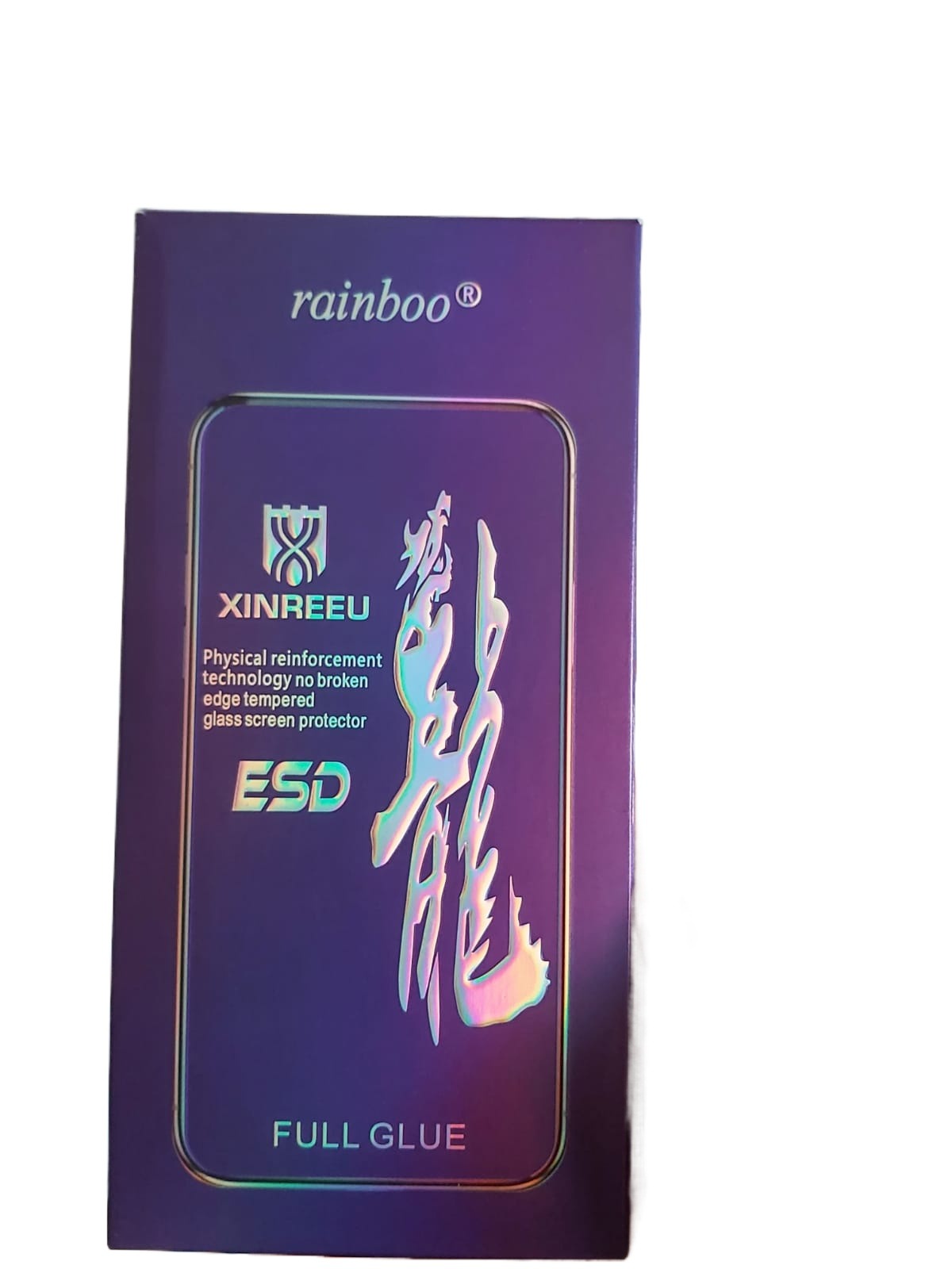 Picture of for iphone 15 14pro max 11pro max 13pro max rainboo premium quality Transparent Tempered Glass screen protectors