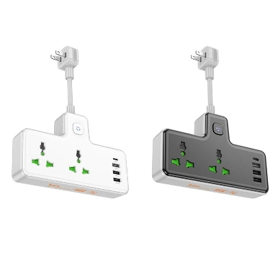 Picture of HOCO AC11A Voyage 2-Position Expansion Socket (1C3A) (EU