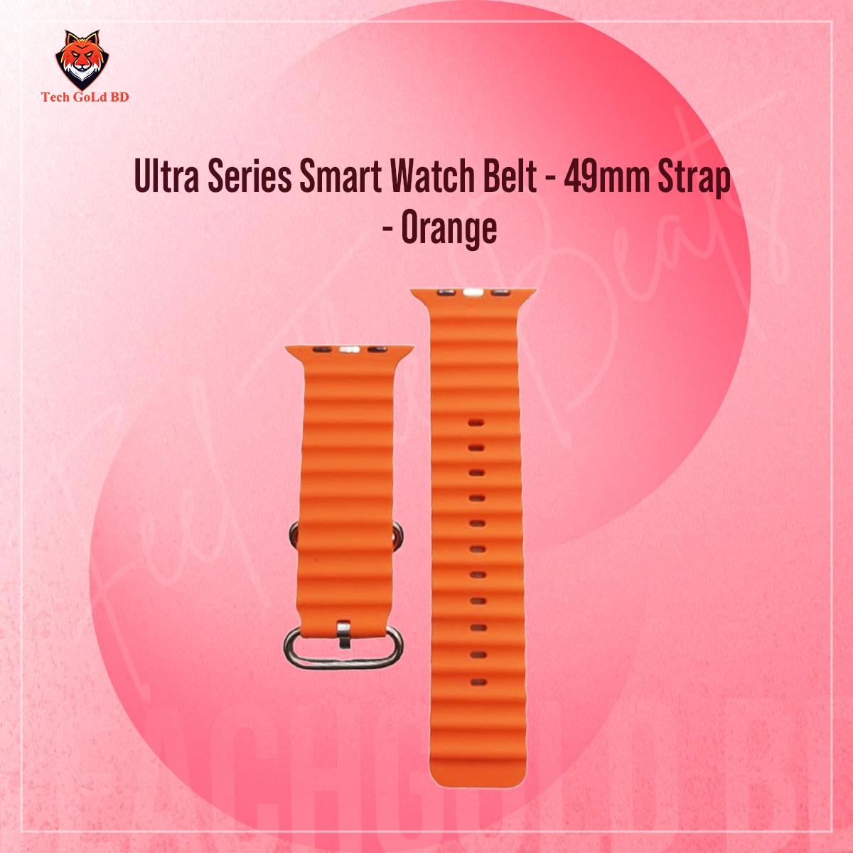 Picture of Ultra Series Smart Watch Belt - 49mm Strap - Compatible with 42/44/45 and 49mm Watches - Customize Your Smartwatch with This High-Quality Strap