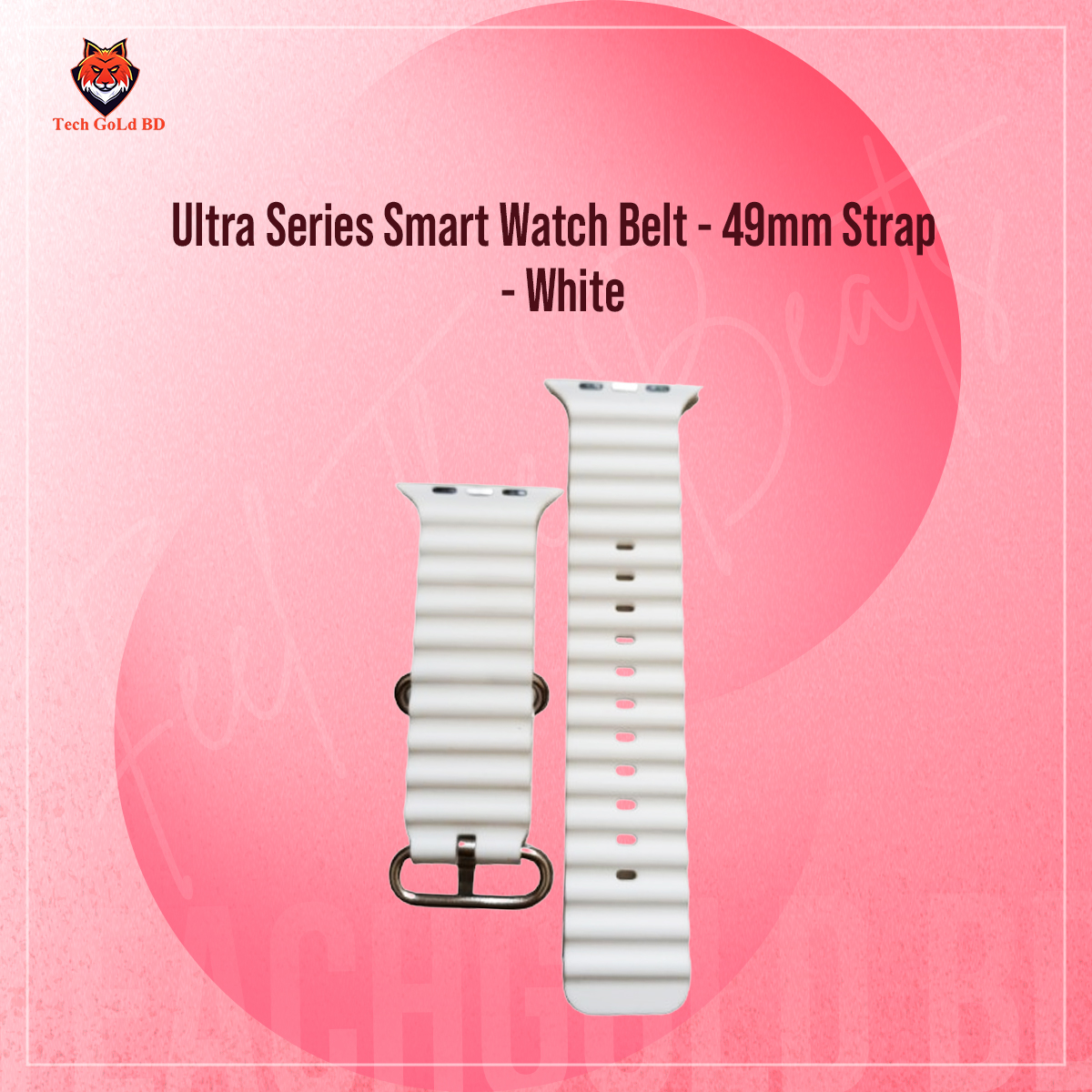 Picture of Ultra Series Smart Watch Belt - 49mm Strap - Compatible with 42/44/45 and 49mm Watches - Customize Your Smartwatch with This High-Quality Strap