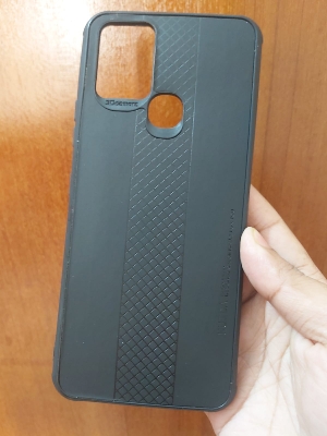 Picture of infinix hot10 Luxury Silicone Protect Back Cover Soft Case For back cover