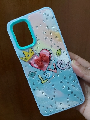 Picture of Redmi note 10 Luxury Silicone Protect Back Cover Soft Case For back cover