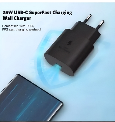 Picture of PD 25W Fast Charging Charger For Samsung Galaxy  USB C Cable USB Type C Fast Charging Android Phone Charger Adapter