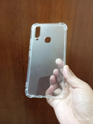 Picture of VIVO Y17/Y15/Y12/Y3/Y3S/U3X/Y11 shockproof Transparent liquid Cristal clear long time useable soft premium protective back cover