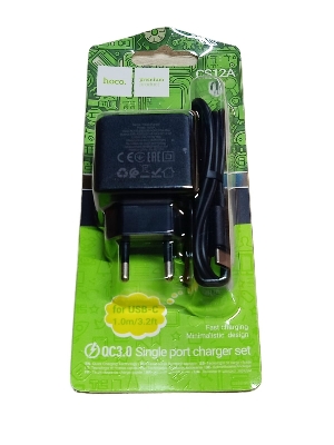 Picture of Hoco CS12A Charger Adapter With Type C Cable
