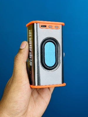 Picture of K07 Transparent Mecha Music Speakers Bluetooth-compatible 5.0 USB Wireless Stereo Loudspeaker Hands-free Call 600mAh for Holiday