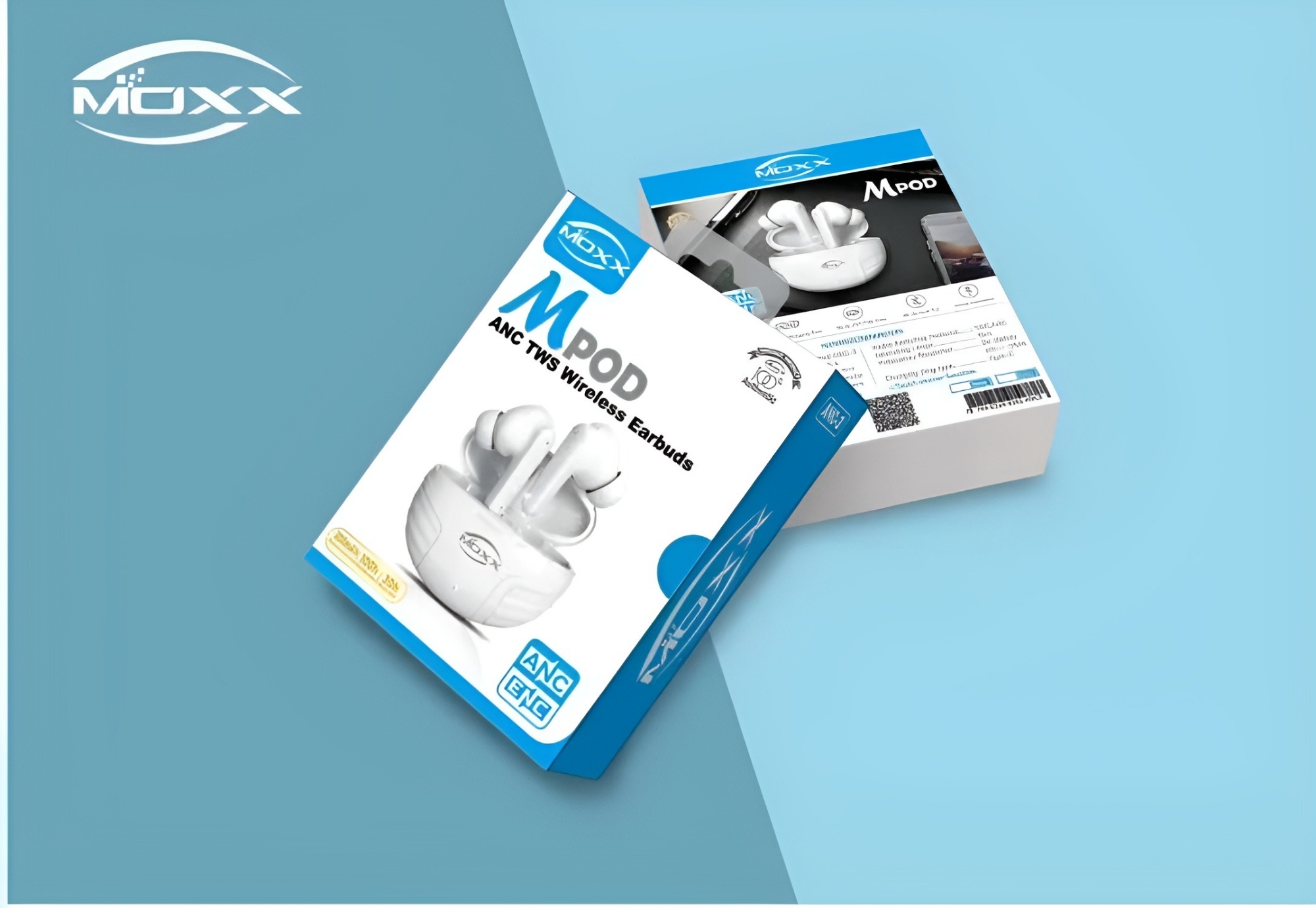 Picture of Moxx MPod ANC Tws Wireless Earbuds