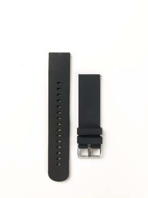 Picture of 20MM Plain Silicone Watch Strap – Black Color