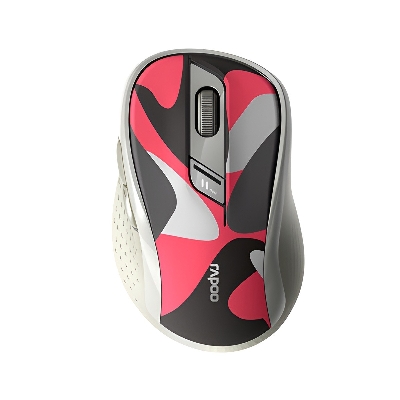 Picture of Rapoo M500 Red Silent Multi-mode Wireless Optical Mouse