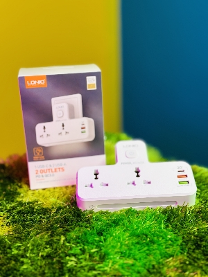 Picture of DNIO SC2311 20W 3-Port USB Charger Extension Power Strip