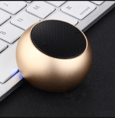 Picture of M3 Mini Metal Portable Wireless Bluetooth Speaker Multi Color- Bluetooth mini Speaker RANDOM COLOUR