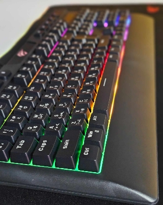 Picture of Havit KB487L USB Multi-Function Backlit Black Gaming Keyboard – 1 Year warranty