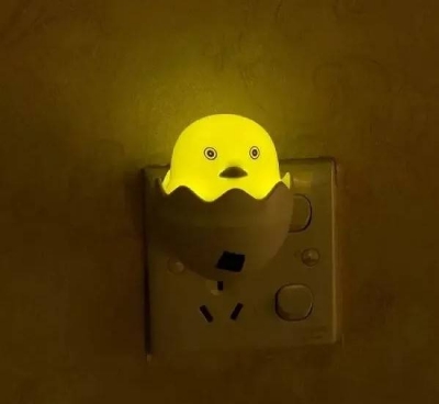 Picture of Yellow Duck With Egg Shape Led Night Light