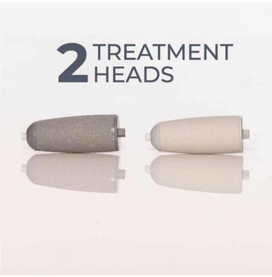 Picture of Pretty Gril Flawless Pedi Electronic Pedicure Tool with Two Roller Heads & Charging Cable