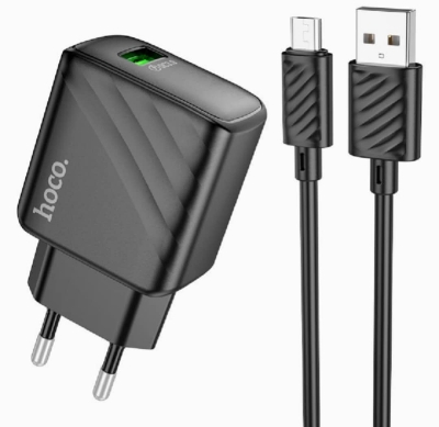 Picture of Hoco CS21A 18W Wall Charger Set With USB-A To Type C Cable