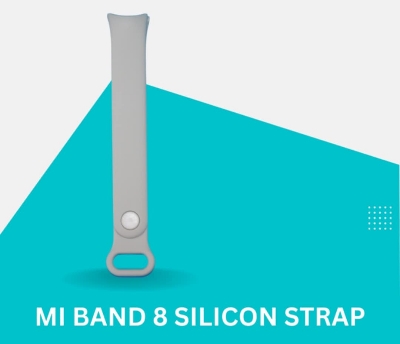 Picture of Xiaomi Mi Band 8 Soft Silicone Straps Replacement Band for Mi Band 8 Fitness Tracker Wristband in Multiple Colors