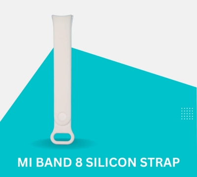 Picture of Xiaomi Mi Band 8 Soft Silicone Straps Replacement Band for Mi Band 8 Fitness Tracker Wristband in Multiple Colors