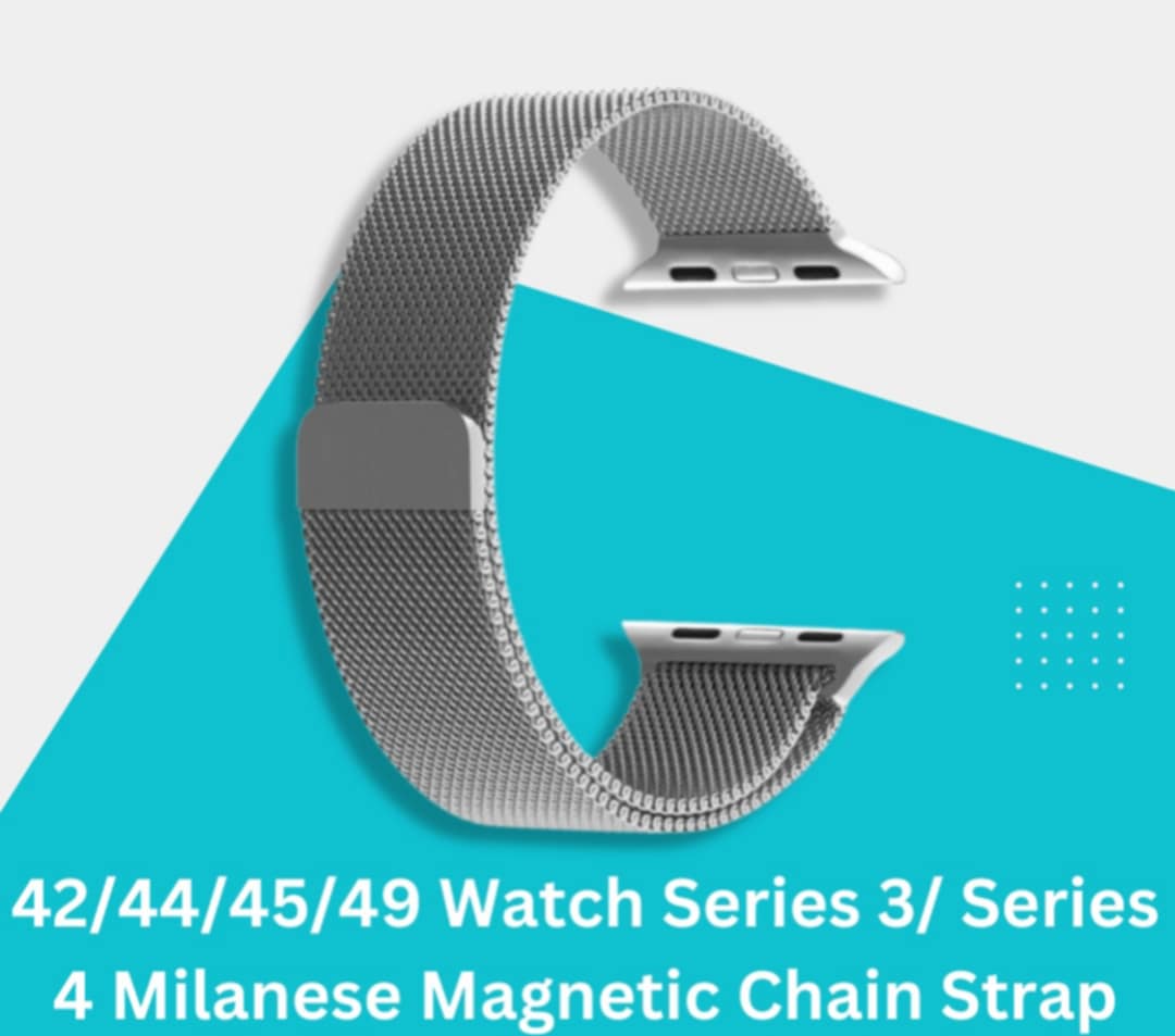 Picture of 42/44/45/49 Watch Series 3/ Series 4 Milanese Magnetic Chain Strap
