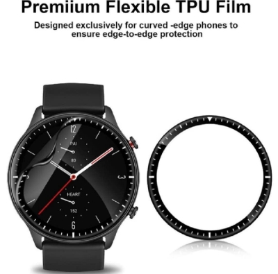 Picture of Amazfit GTR 2 Screen Protector 3D Full Curved Edge protective film