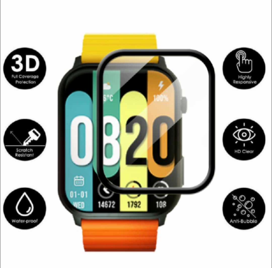 Picture of Kieslect KS Pro Smartwatch Plastic Full Coverage Screen Protector