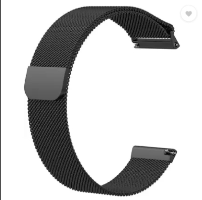 Picture of 22mm Milanese Magnetic Metal Steel Strap Flat Head Universal for Unisex Suitable For Square Shape Smart Watch