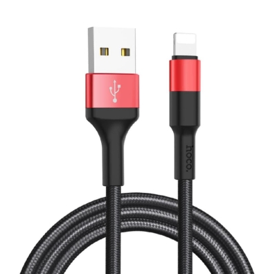 Picture of hoco X26 Xpress charging data cable for USB to Lightning -1m