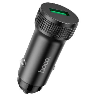 Picture of Hoco Z49A Level single port QC3.0 car charger set (Type-C)