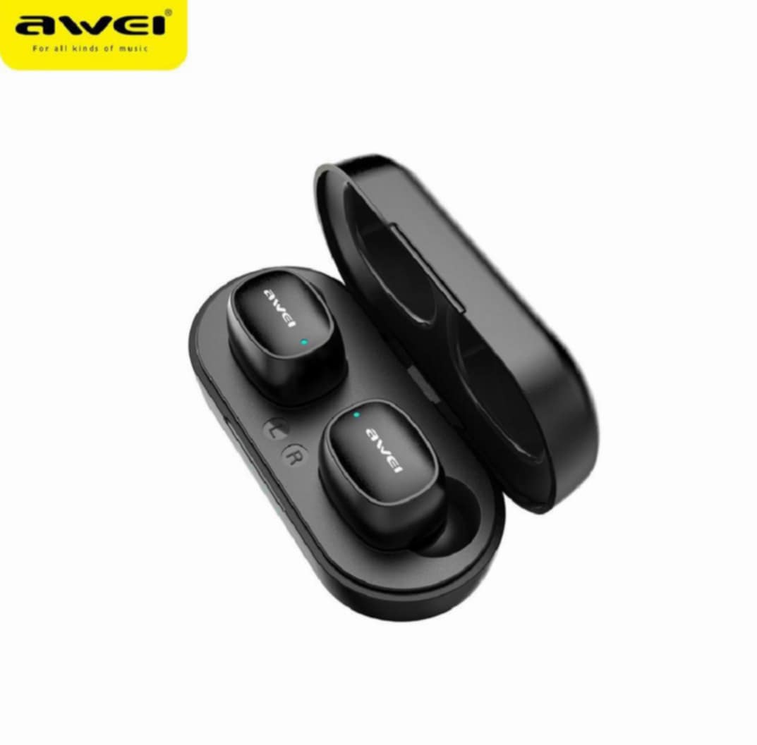 Picture of AWEI T13 Pro Bluetooth Earphones Wireless Waterproof Touch Earbuds Hifi Sound Quality