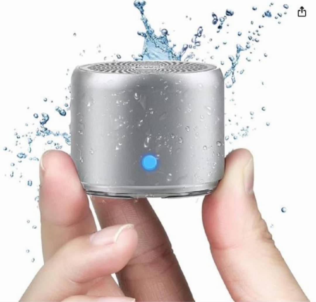 Picture of EWA A106 Pro Mini Wireless Bluetooth 5.0 Speaker Custom Bass Radiator IPX7 Waterproof Metal Speakers