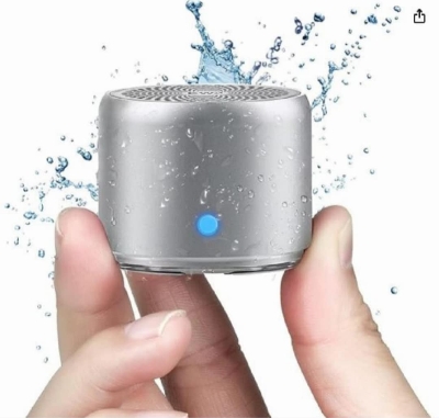 Picture of EWA A106 Pro Mini Wireless Bluetooth 5.0 Speaker Custom Bass Radiator IPX7 Waterproof Metal Speakers