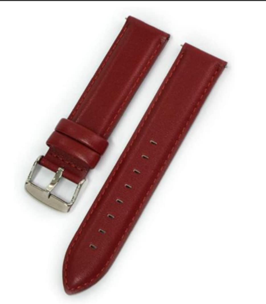 Picture of 22mm Leather Soft Replacement Strap For Smart Watch