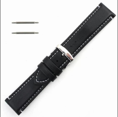 Picture of 22mm Leather Soft Replacement Strap For Smart Watch