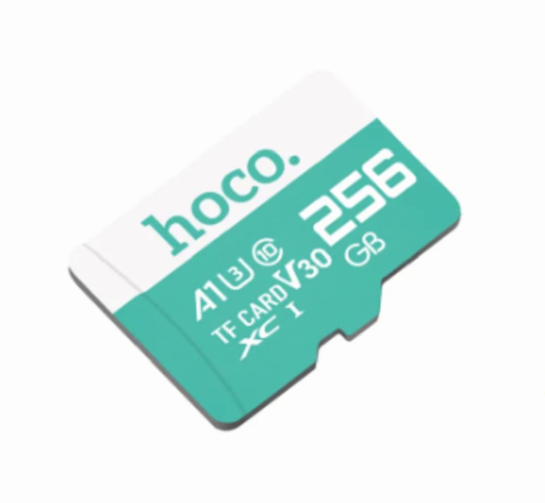 Picture of Hoco 32GB/64GB/128GB/256GB High Speed Class 10 U3 Micro SD Memory Card