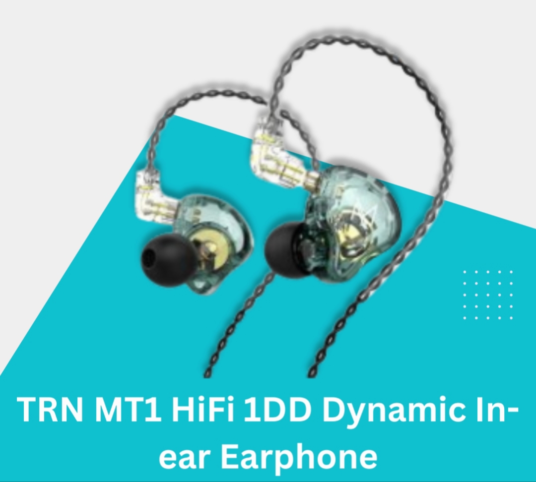 Picture of TRN MT1 HiFi 1DD Dynamic In-ear Earphone Drive HiFi Bass Metal Monitor Running Sport Earphone - Headphone