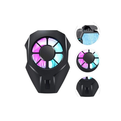 Picture of Cubonic L01 Mobile Phone Cooler Fan for Gaming | Radiator Cooling Pad for PUBG, Free Fire, 4-6.7" Android & iOS Phones | Live Stream & Game Enhancer