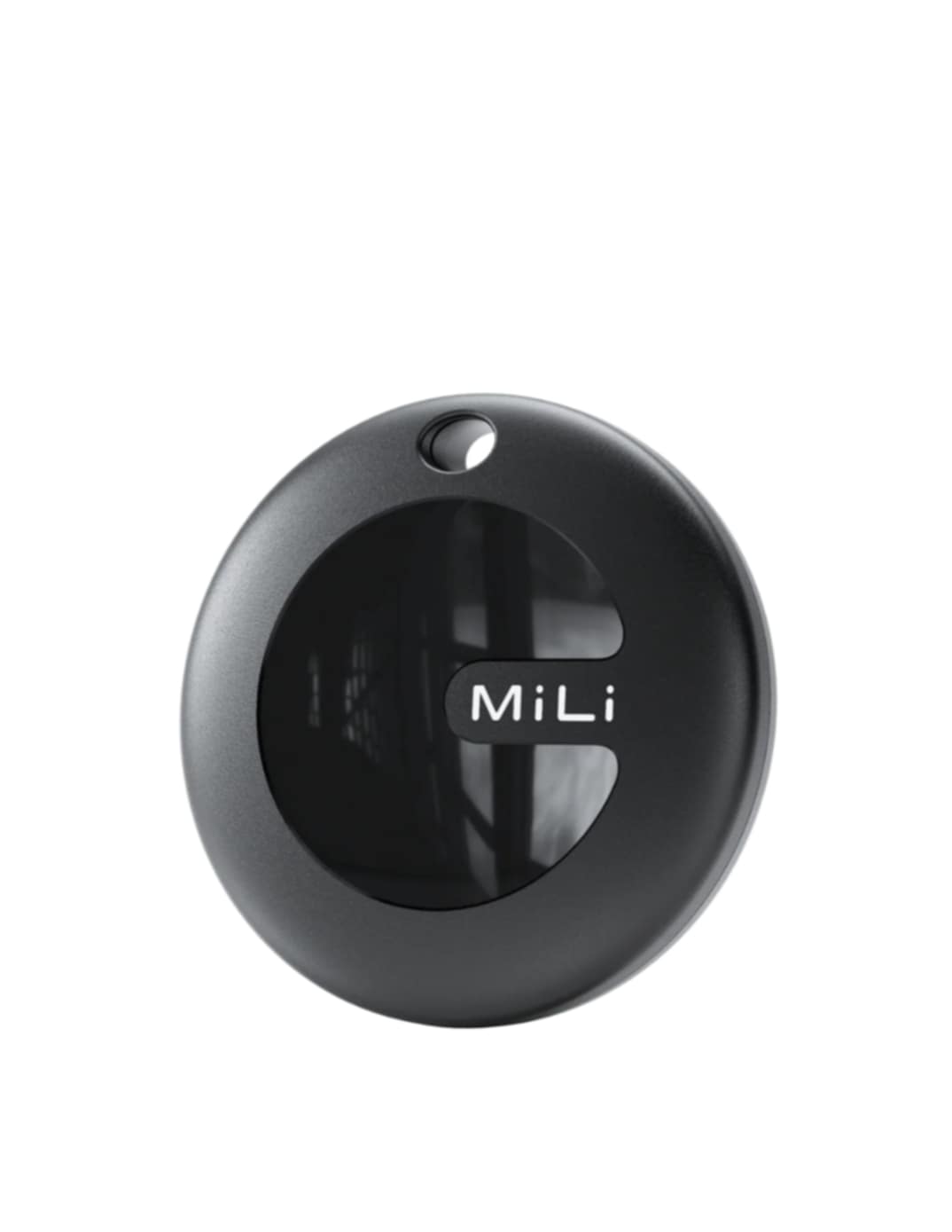 Picture of MiLi MiTag iPhone Location Tracker Device. Compatible with Apple Find My Device. Smart Finder