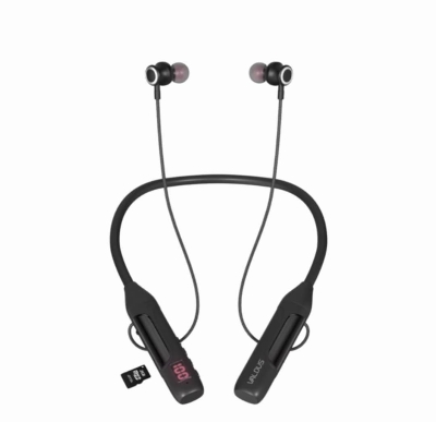 Picture of VALDUS VS83 Premium Neckband Supports Extra Memory card and upto 150 hours of Music