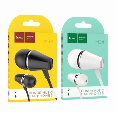 Picture of Hoco M34 Honor Music Universal Earphones with Microphon
