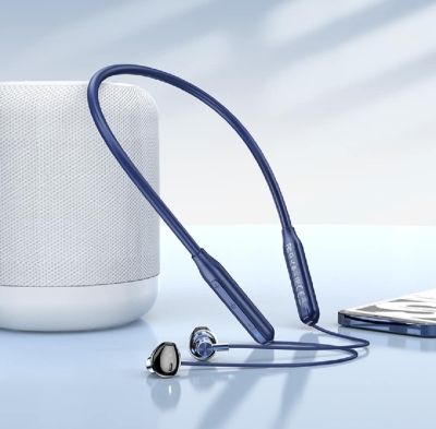 Picture of Hoco ES58 Neckband Bluetooth Earphones IPX5 Waterproof Stereo Sports Headset with Mic - Blue