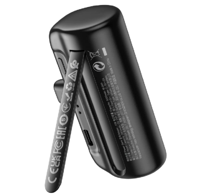 Picture of Hoco J106 Mini Pocket Power Bank - 5000mAh Capacity with Folding Stand for iPhone