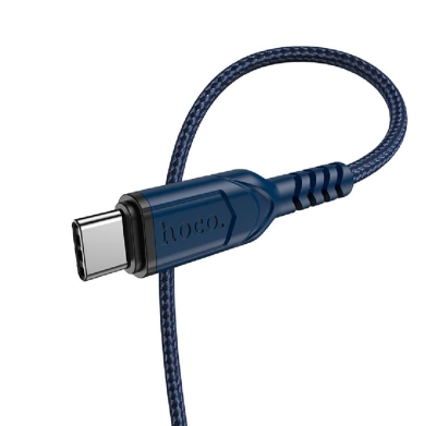 Picture of Hoco X59 Victory Anti-Bending USB Type C Fast Charging Data Cable 3A 2 Meter