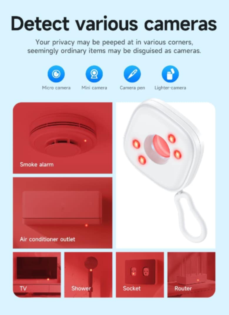 Picture of Hoco GM231 Hidden Spy Camera Detector