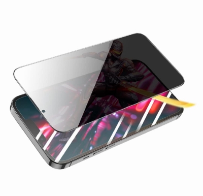 Picture of Hoco A34 Plus 9D Large Arc Dustproof Anti-spy Privacy Protection Tempered Glass for iPhone 14 / 13/ 13 Pro